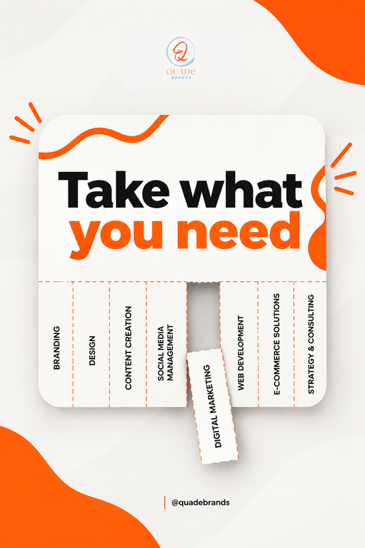 quade brands ticket smaller logo